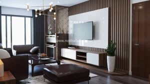 Tấm ốp Tường Lam Sóng